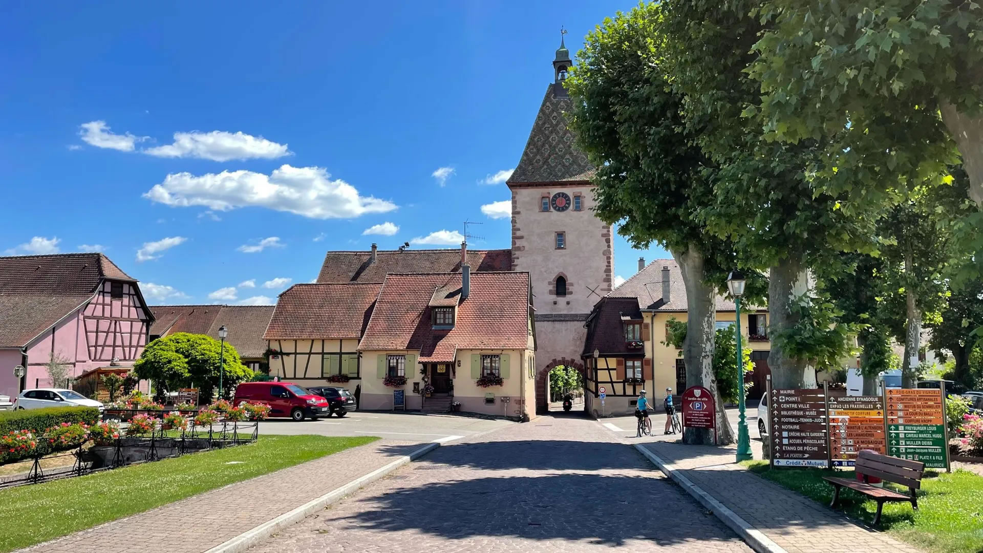 Les portes de la ville de Bergheim